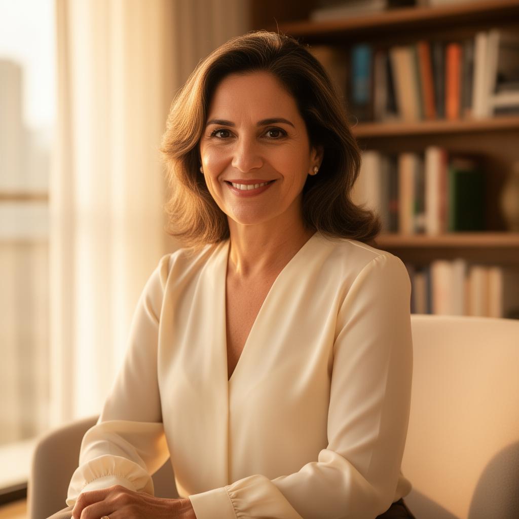 Giseli Cagnini, psicóloga brasileira na Itália